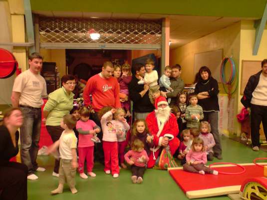 Quand le père noel s'invite à la Baby gym Quand le père noel s'invite à la Baby gym
