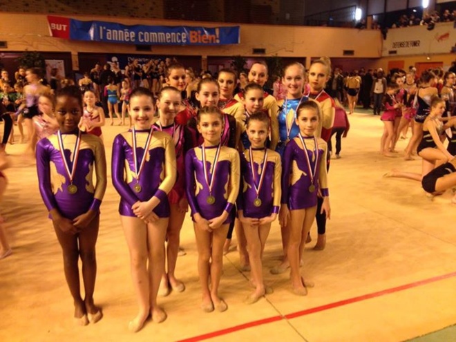 Une belle compétition départementale pour nos GR Une belle compétition départementale pour nos GR