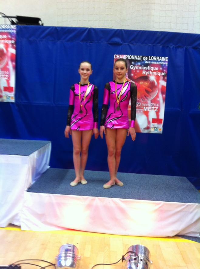 Le DF2 Benjamine/minime est 3e