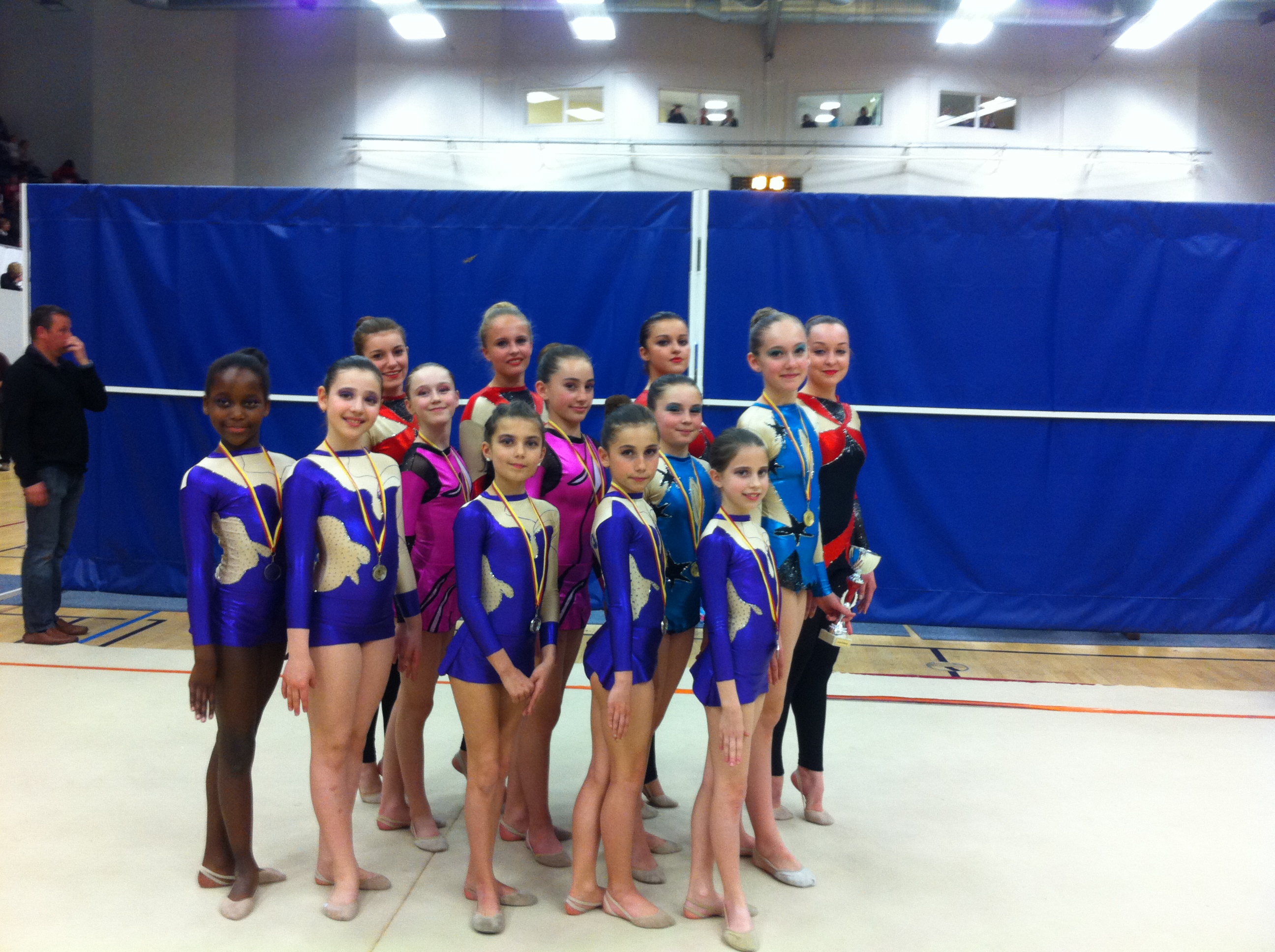 Week end chargé pour la Gymnastique Rythmique Fameckoise