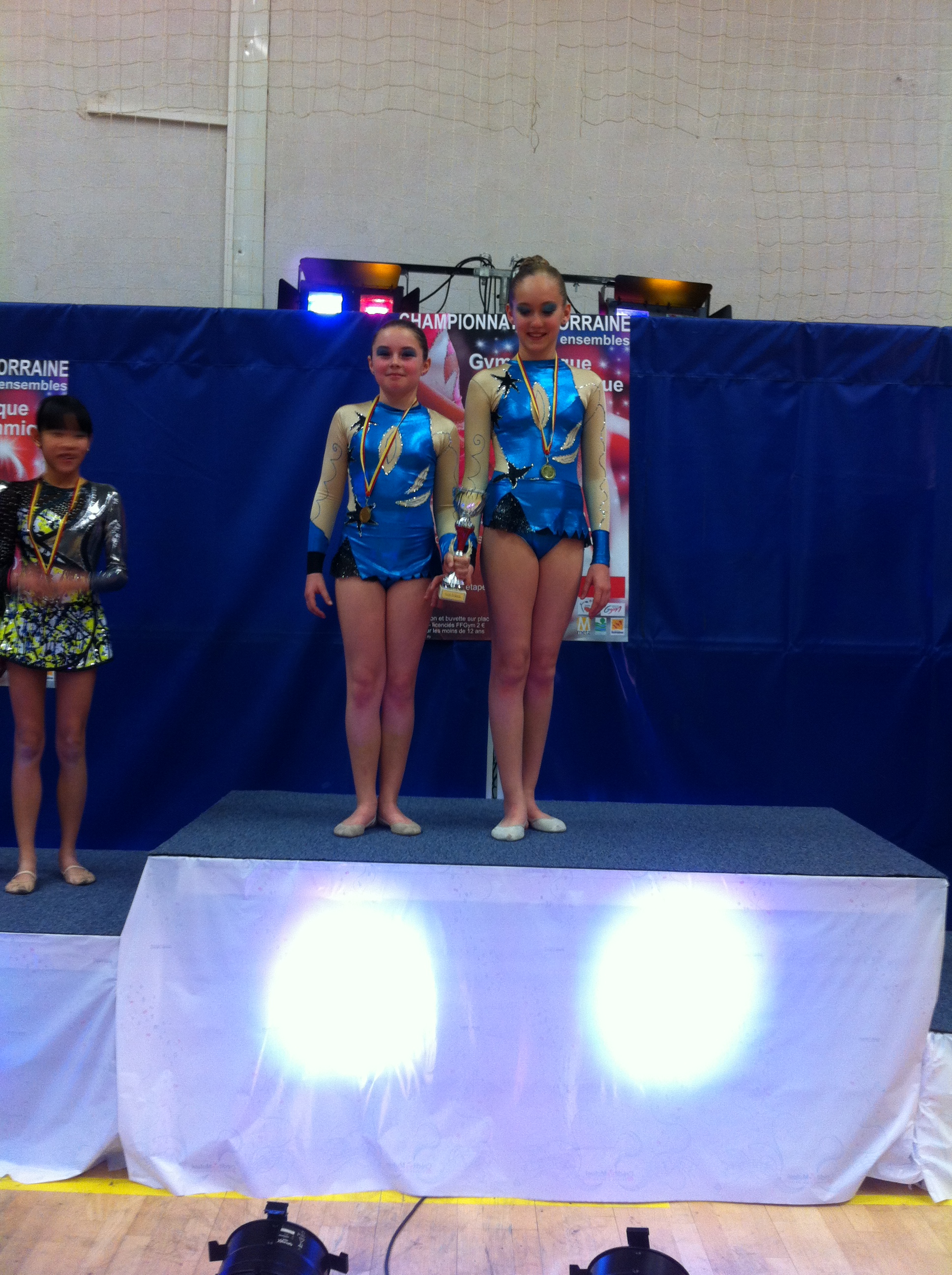 Le DIRC1 Benjamine/Minime monte sur la plus haute marche du podium