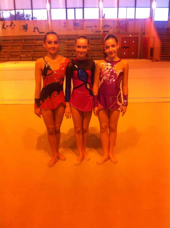 Résultat du championnat départemental individuelle de gymnastique rythmique