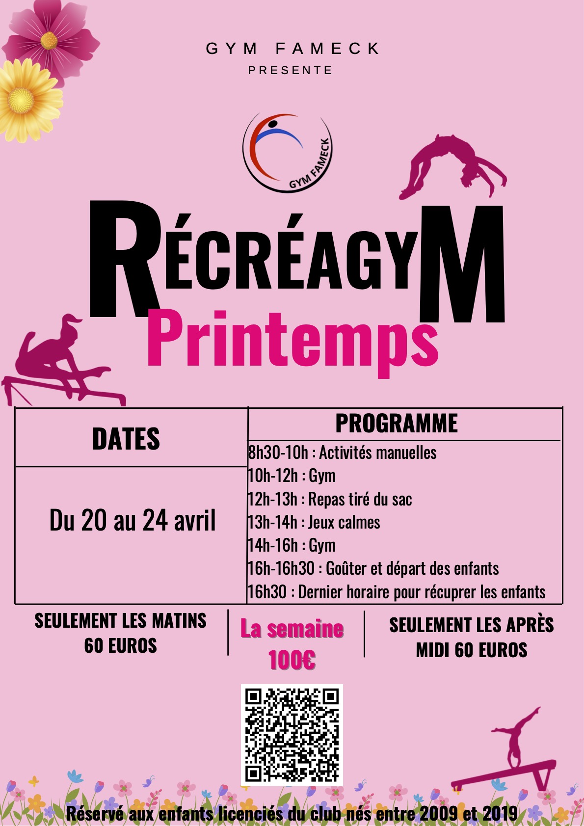 Récréagym printemps